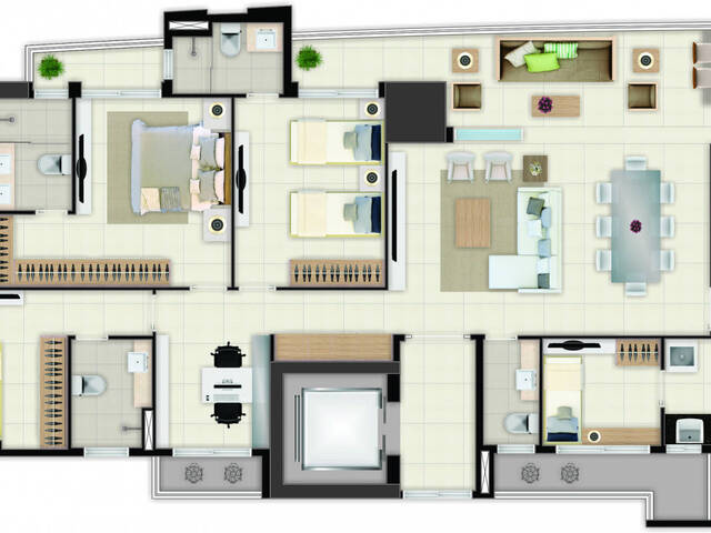 #183 - Apartamento para Venda em Fortaleza - CE - 2